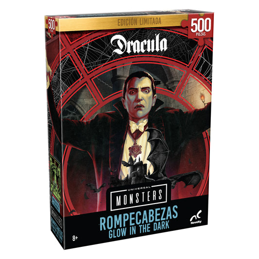 Rompecabezas Brilla en la oscuridad Dracula 500 Piezas