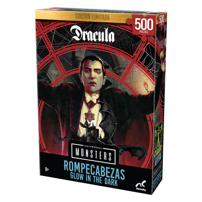 Rompecabezas Brilla en la oscuridad Dracula 500 Piezas
