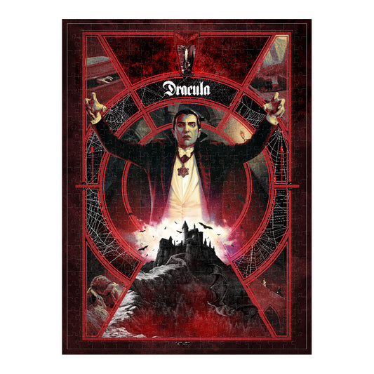 Rompecabezas Brilla en la oscuridad Dracula 500 Piezas