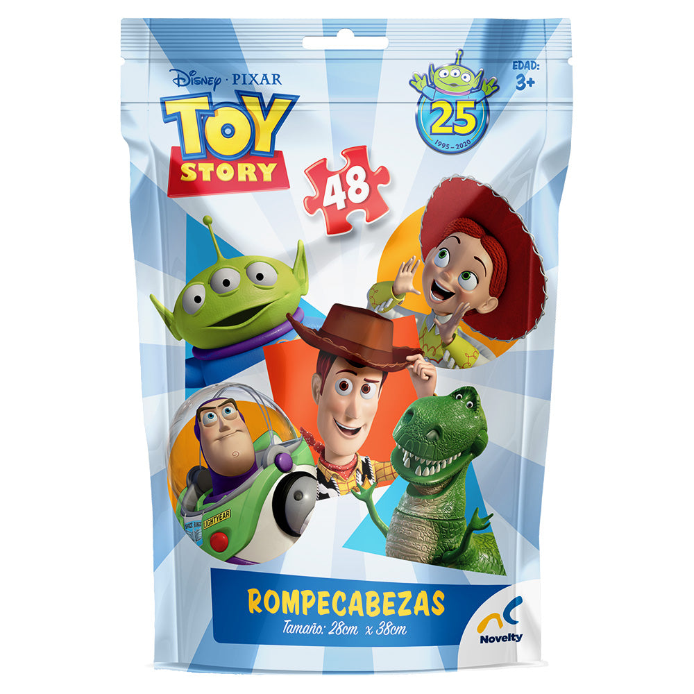 Rompecabezas en Bolsa Metalizada para Niños de Toy Story