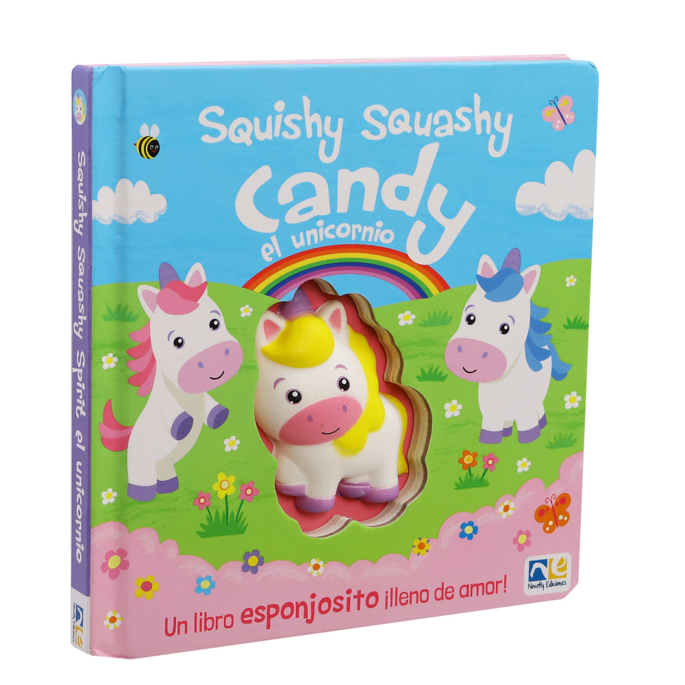 Libro Preescolar Squishy Candy Unicornio - Novelty