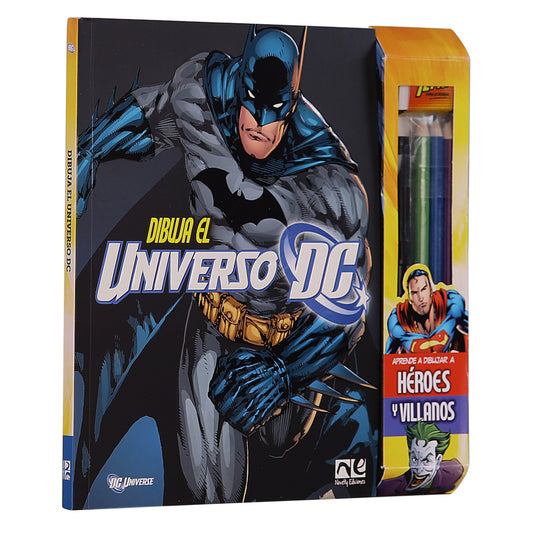 Libro para Dibujar El Universo de DC  Novelty