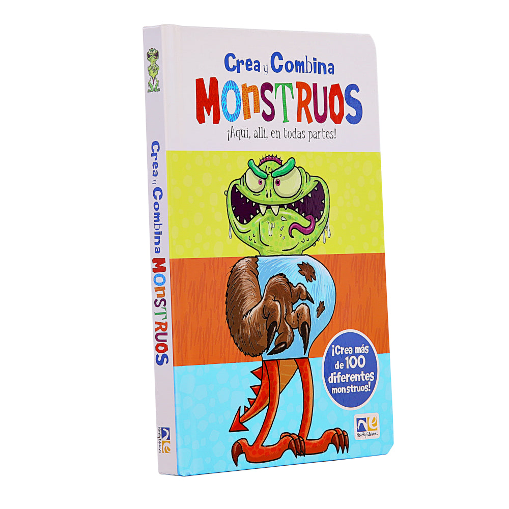 Libro Infantil Crea y Combina Monstruos