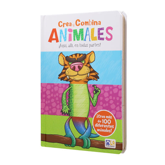 Libro Infantil Crea y Combina Animales