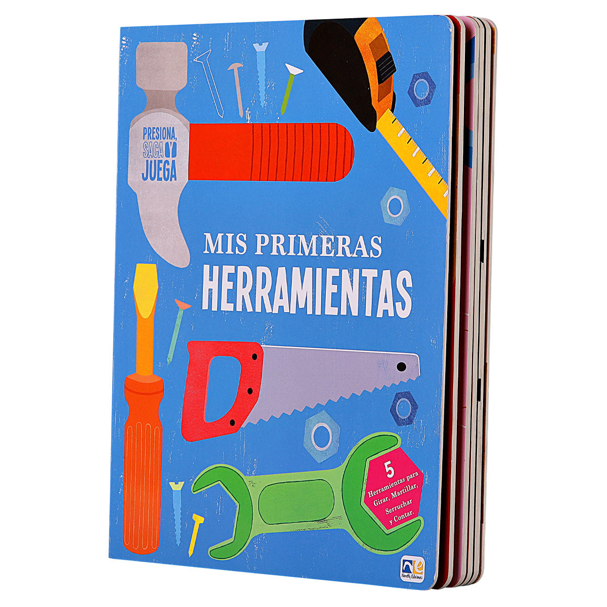 Novelty Ediciones, Libro didáctico, Mis Primeras Herramientas, Pasta Dura, Libros Infantiles, Preescolar, Ayuda en Motricidad