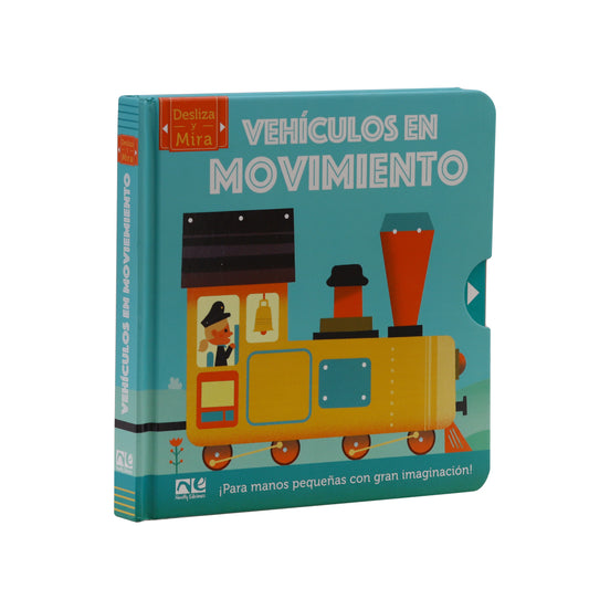 Libro Preescolar Vehículos en Movimiento - Novelty