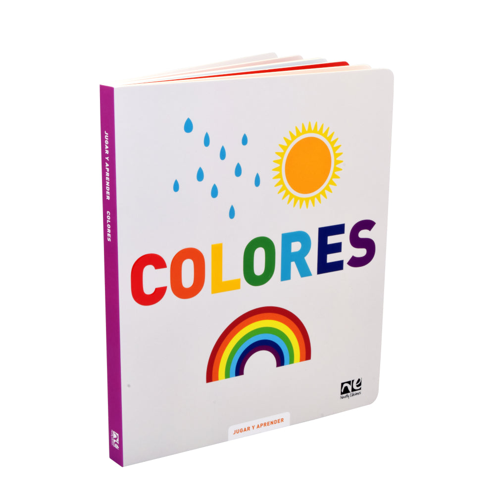 Libro Preescolar Jugar y Aprender Colores- Novelty