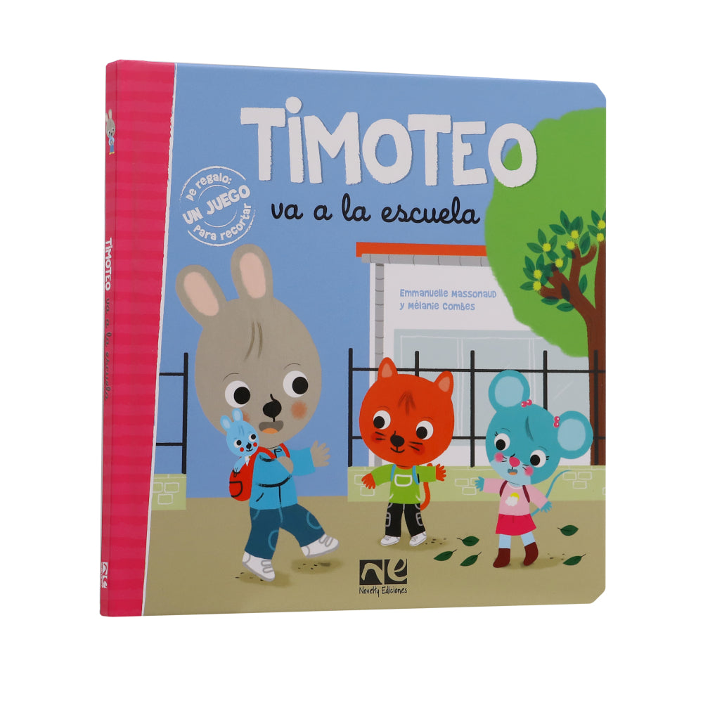Libro Preescolar Timoteo Va a la Escuela - Novelty