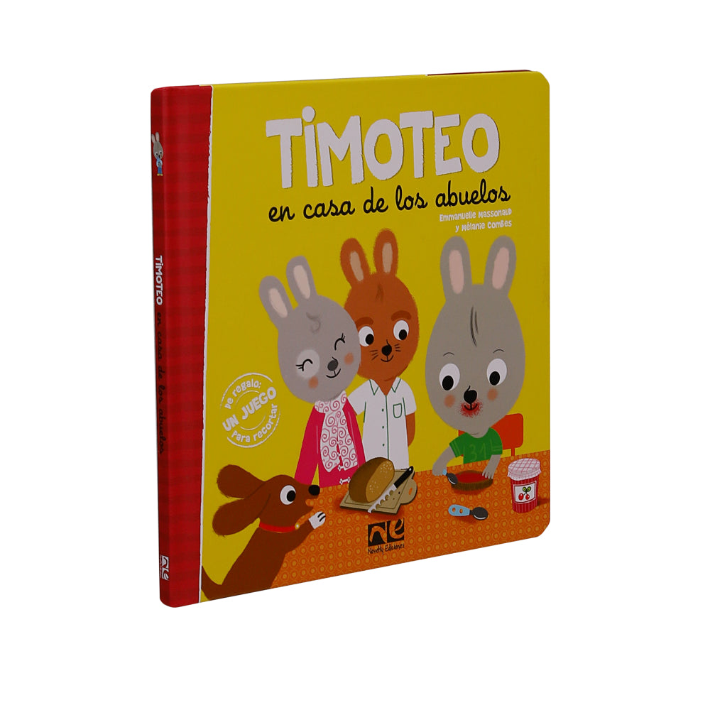 Libro Preescolar Timoteo en Casa de Sus Abuelos - Novelty