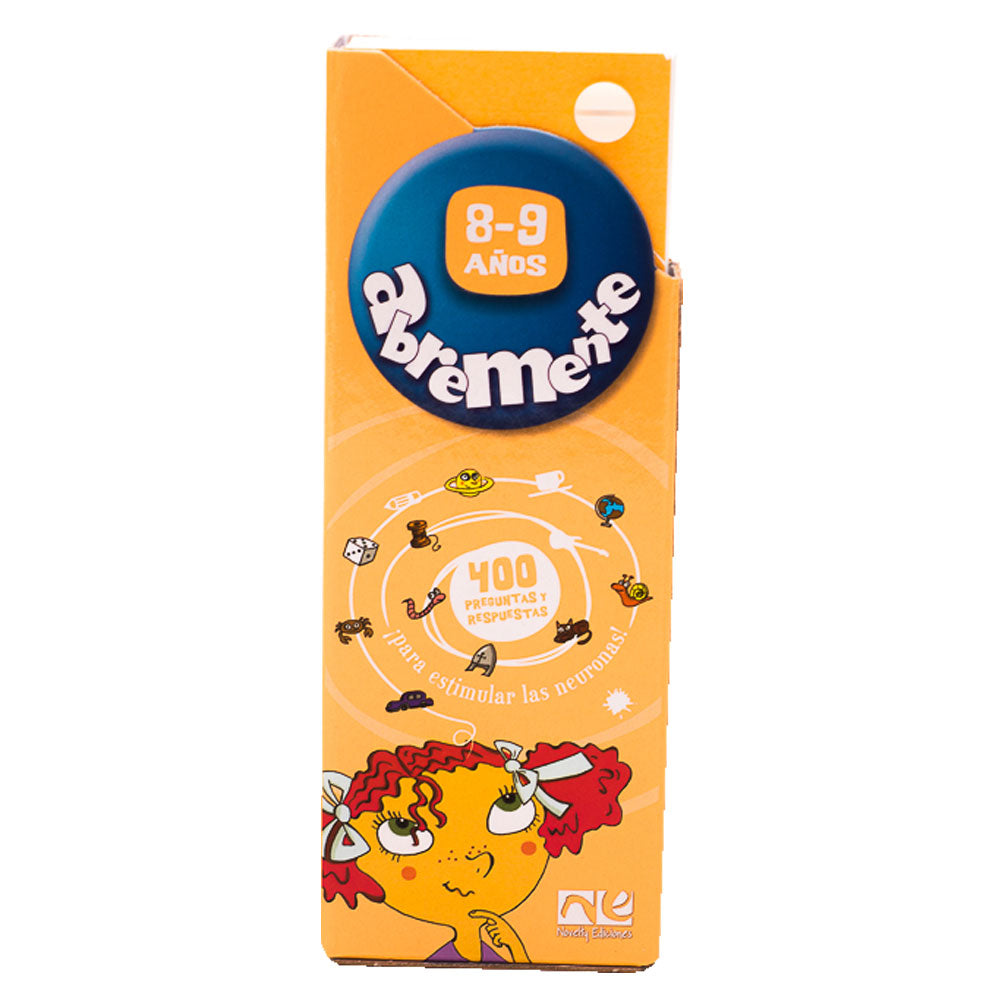 Trivia Abremente de 8 a 9 Años - Novelty Corp.