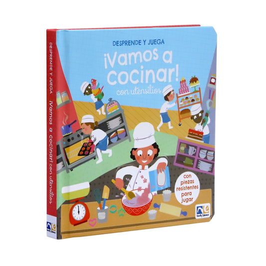 Libro Preescolar Vamos a Cocinar con Utensilios - Novelty