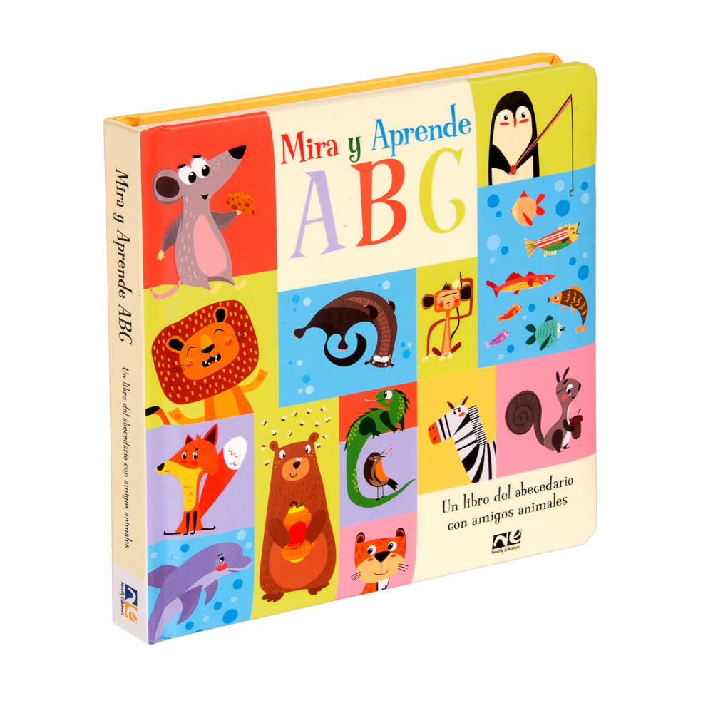 Libro Preescolar Mira y Aprende ABC - Novelty