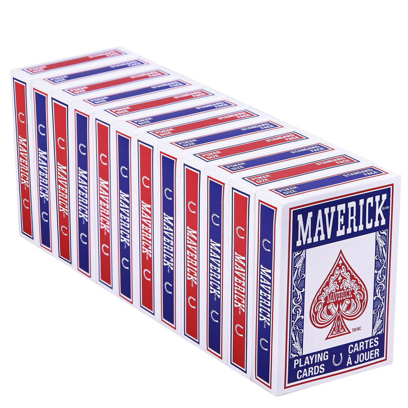 Docena Baraja Poker Maverick