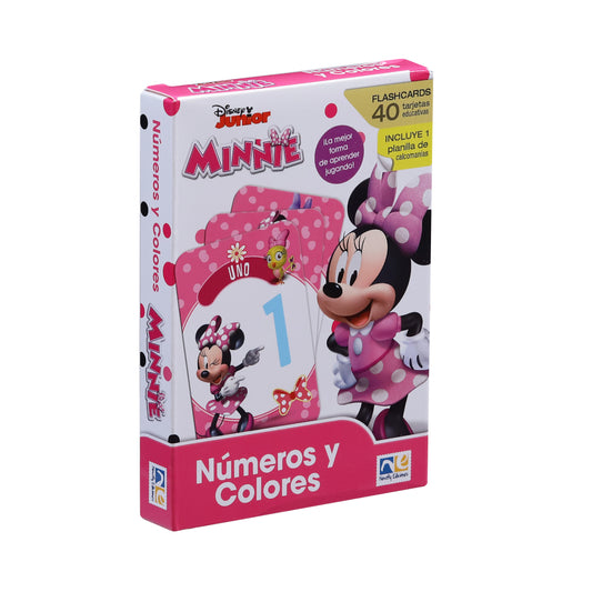 Flashcards Números y Colores de Minnie
