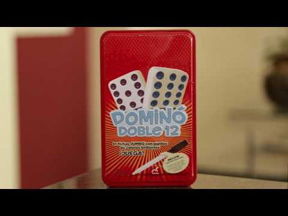 Set de Juegos en Familia de Póker y Dominó Doble 9 - Novelty
